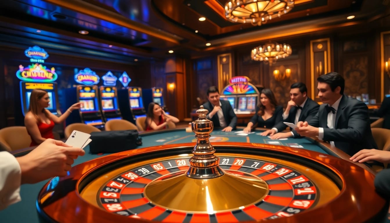 Join the excitement of 69VN casino with vibrant slot machines and poker action