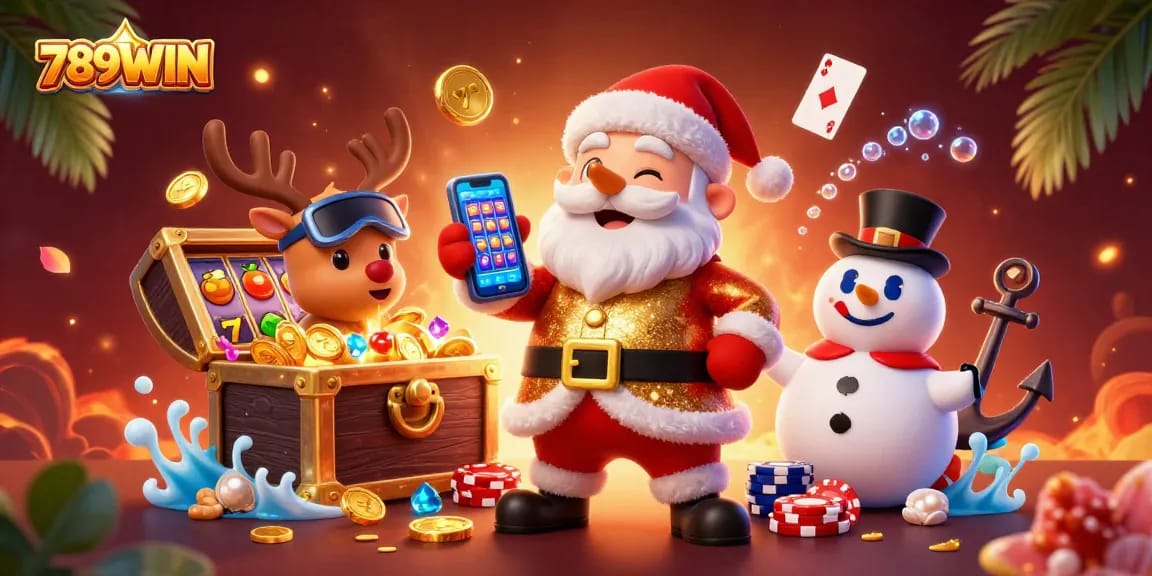 Engage with exciting jackpot slots at 789WIN with animated characters in a vibrant casino setting.