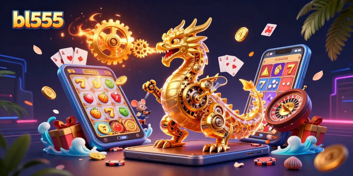 Play bold games like slots and win with bl555’s vibrant action-packed casino illustration.