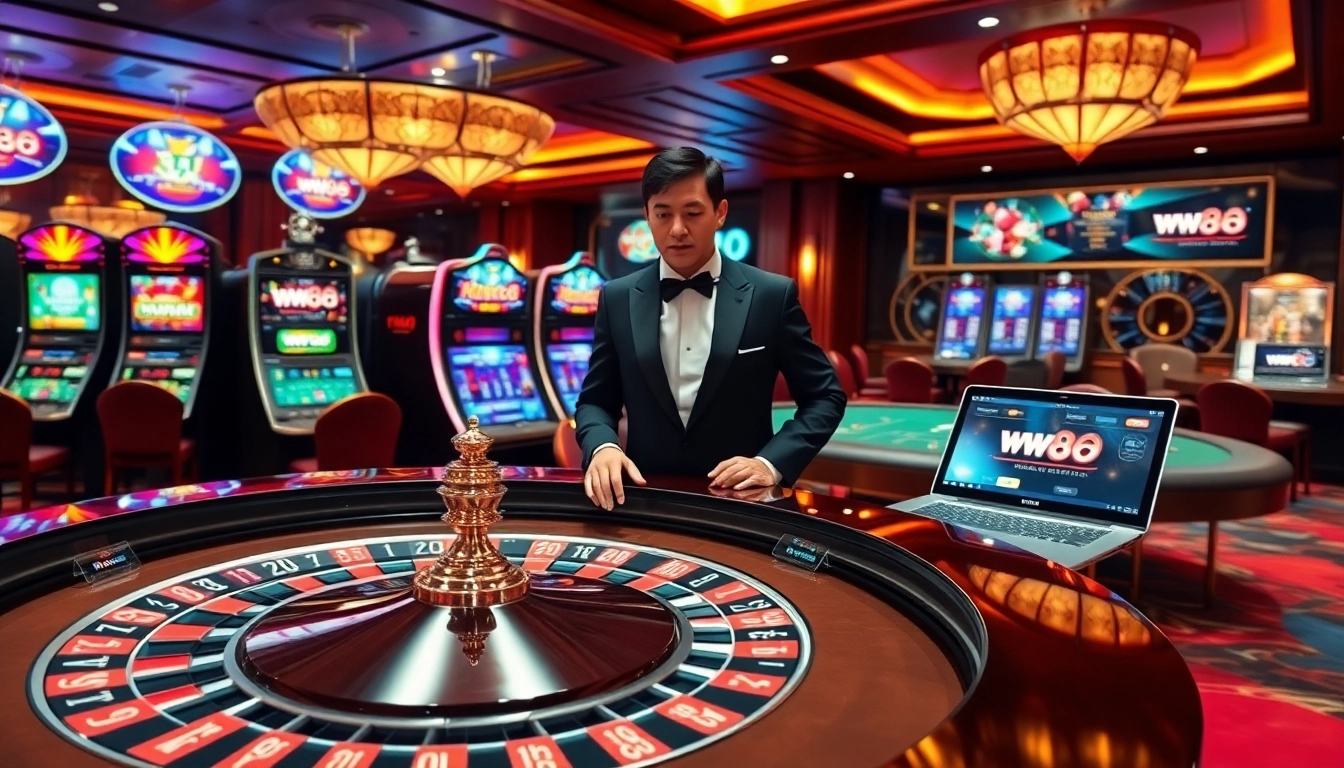 Experience the thrill of gambling as you Đăng nhập ww88 to the exciting online casino.