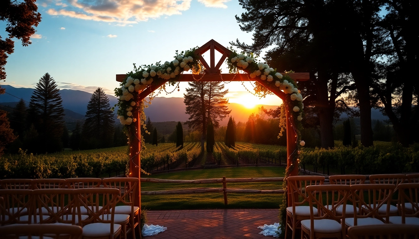 Transform the northern california wedding venues with stunning sunset views and elegant ceremony setups.