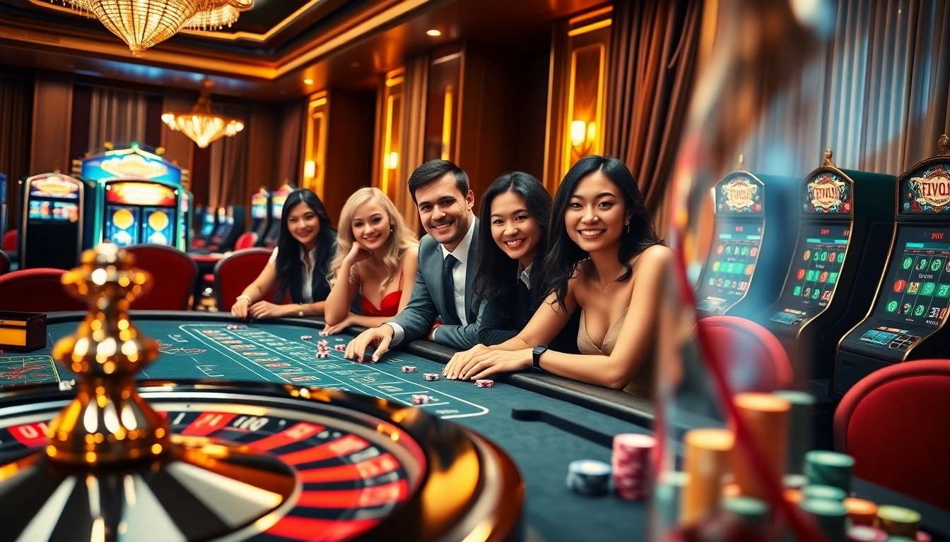 Engage in thrilling gameplay at https://f168.tools/ with vibrant poker tables and slot machines.