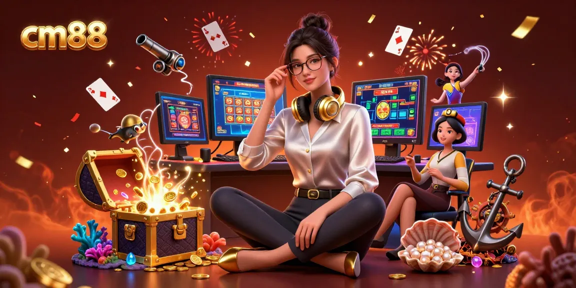 Experience thrilling gameplay with cm88's vibrant casino world, featuring stunning visuals and action-packed elements.