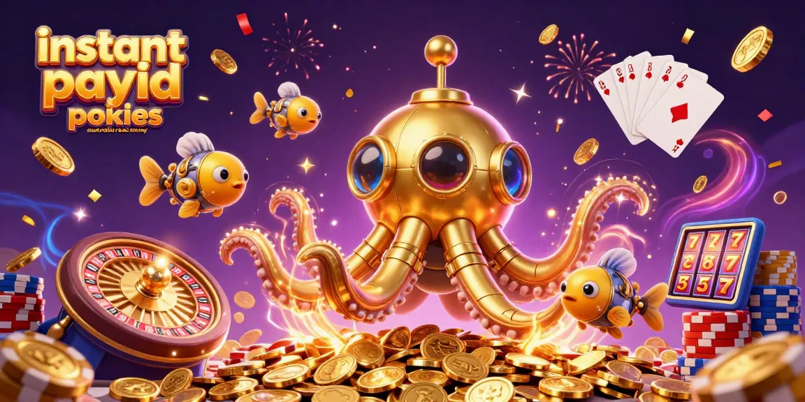 Experience instant payid pokies australia real money with vibrant casino elements and colorful graphics.